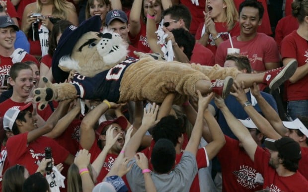 Wilbur and Wilma Wildcat through the years